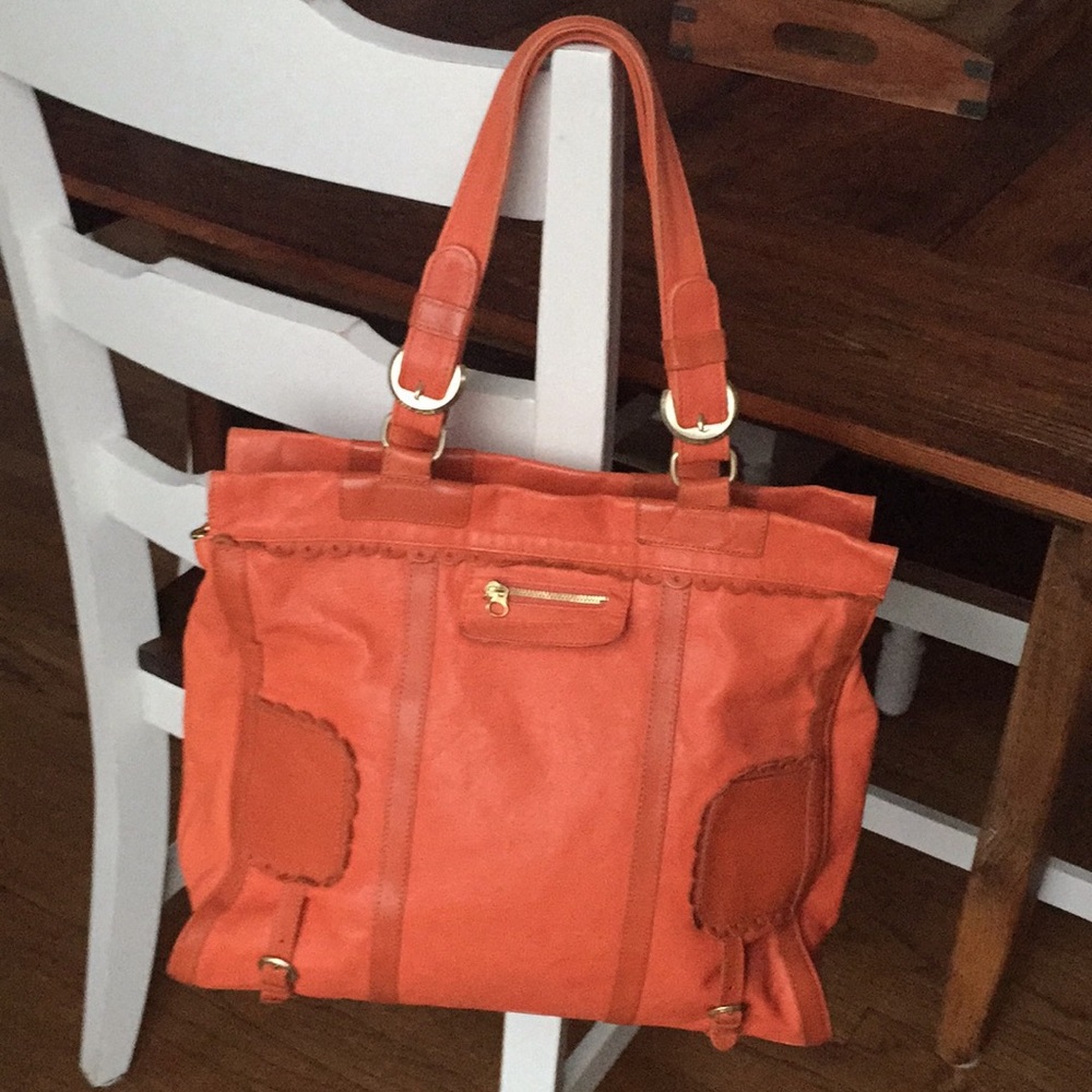 Beautiful Rare Coral See by Chloe shoulder bag.